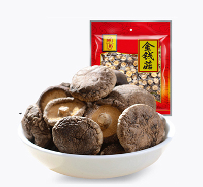 瓊彬金錢(qián)菇小(xiǎo)香菇 古田冬菇蘑菇幹貨200g