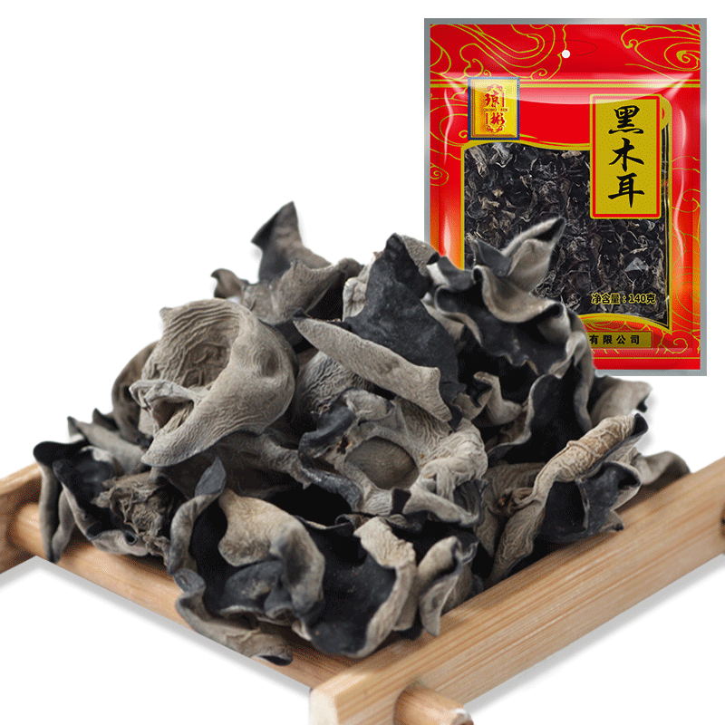 【瓊彬山(shān)珍海味925g】蝦米墨魚桂圓幹香菇茶樹(shù)菇黑(hēi)木耳-5張