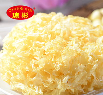 瓊彬雪耳 銀耳幹貨古田糯耳無硫熏白木耳